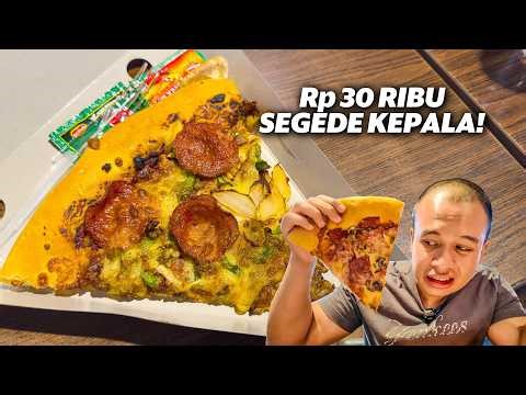 NYOBAIN PIZZA 30 RIBUAN DI SUPER MARKET INI! GEDE BANGET GILAK!
