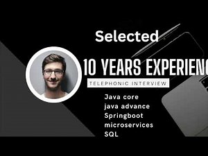 java microservice telephonic interview of 10 years experienced