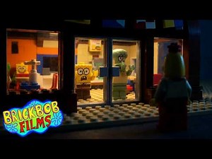THE GRAVEYARD SHIFT | LEGO Spongebob | FULL EPISODE