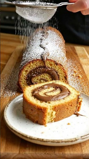 Gâteau roulé Nutella facile rapide moelleux – La recette parfaite