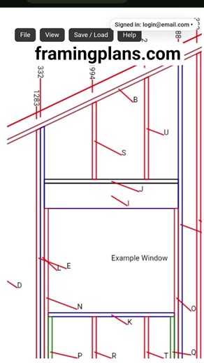 make detailed timber framing plans and download them as a pdf #construction #carpentry #building