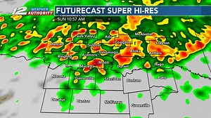 Here's Max Radar and Futurecast to pinpoint the threats. Locally heavy rainfall will cause flooding in some locations. Turn around, don't drown! | KXII-TV