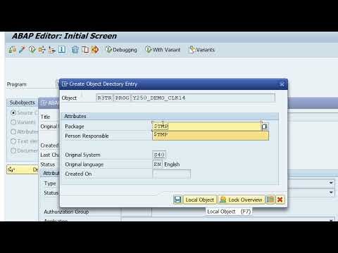 Bài 8: SAP ABAP | Bắt sự kiện double click trên OO ALV