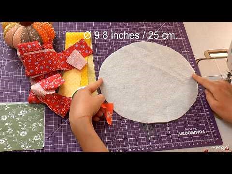 Fabric Scrap Projects. Handmade Crafts & Textile Art Ideas