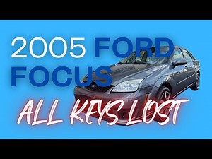 2005 Ford Focus AKL (All Keys Lost) | Autel IM508s | Key Programming | Novi, MI Auto Locksmith |