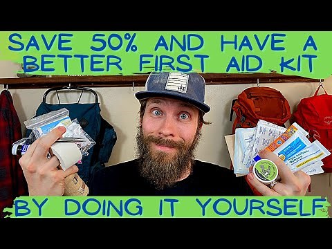 DIY BACKPACKING FIRST AID KIT // Building your own first aid kit for backpacking