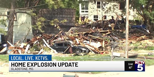 House destroyed in home explosion, first responders still looking for cause