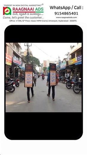 Best Look Walker Advertising Agency in Hyderabad | Raagnaai Ads