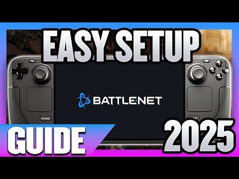 BEST EASY Way To Install Battle.Net On The Steam Deck In 2025!