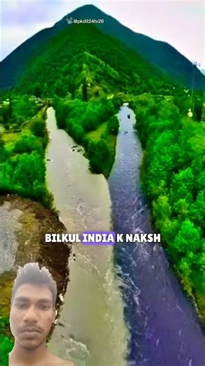 A River That Draws India’s Map?🇮🇳