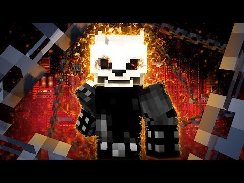 Becoming the Ghost Rider in Minecraft! (Ghost Rider by Yo Fadda)
