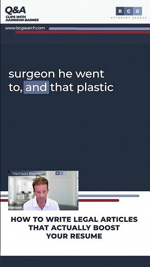 How to Write Legal Articles That Actually Boost Your Resume