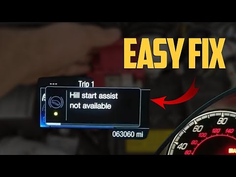 Getting "Hill Start Assist Not Available" Message? - Here's What to Do