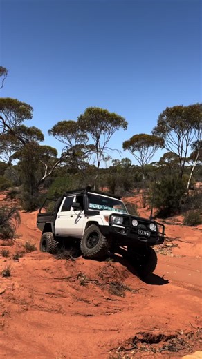 Off-Road Adventure in Rugged Sandy Terrain