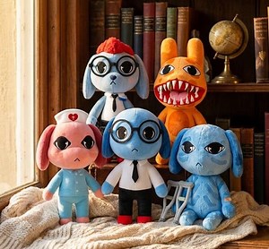 Animal Hospital Anomaly Plush Toy Ratthew Animal Hospital Barney Dog Stuffed Animal Hospital Game Plush Intern Lobby Cat Bunny - Etsy
