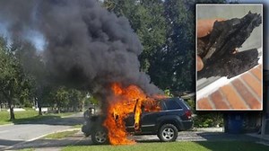 Family's Car Destroyed by Exploding Samsung Phone That Was Recalled 3 Days Earlier