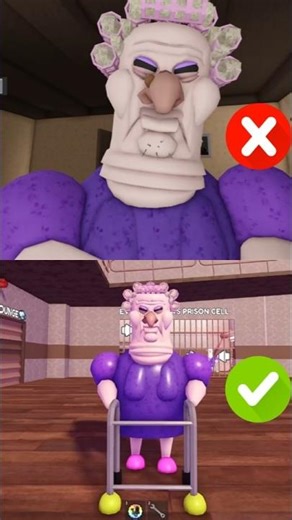 Roblox – GRUMPY GRAN 😨 SCARY OBBY | Who Will Survive? #roblox #shorts