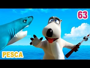 Bernard Bear | Pesca | Episodio 63 | Super Toons TV - Niños