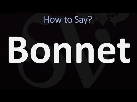 How to Pronounce Bonnet? (2 WAYS!) British Vs US/American English Pronunciation