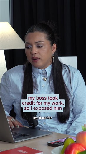 would you have stayed quiet or spoken up if your boss took credit for your work? our latest episode on how to speak up at work without regrets is live wherever you get your podcasts 🎧 @sohan judge @hameda @BuzzFeedOz #earlycareer #aita #careeradvice #workdrama #buzzfeedoz
