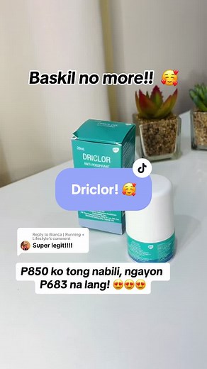 Driclor Antiperspirant: Say Goodbye to Underarm Sweating!