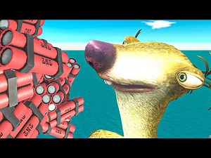 Don't Fall into the TNT Pit - Animal Revolt Battle Simulator