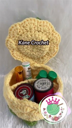 Crochet Ideas 🍍 Crochet Storage Box B218 #crochet #crochetideas