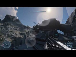 Halo Infinite - Hidden Scorpion Tank Gun On Outpost Tremonius.