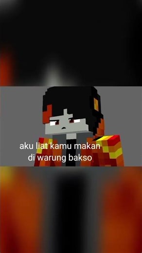 ketika teman lu ketahuan makan di warung 【 Minecraft Animation P3D 】#shorts #minecraft #prisma3d