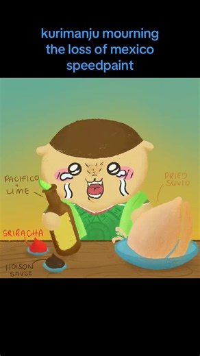 Kurimanju Speedpaint: Mexico Loss Mourning | Chiikawa