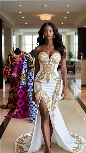 African Bridal Style | Wedding Dress Fashion #bridaldresses #beadeddress