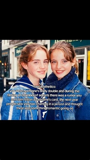 Behind the Scenes of Harry Potter: Hermione's Body Double