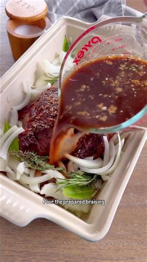 Honey Balsamic Chuck Roast 🍯🥩 | Fall-Apart Tender Comfort Food
