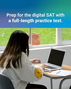 International students: Taking the digital #SAT is easier when you...