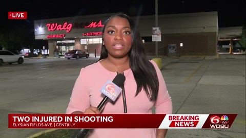 Two people shot at Walgreens in Gentilly