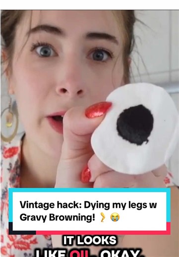 Vintage Gravy Browning Hack for Leg Color
