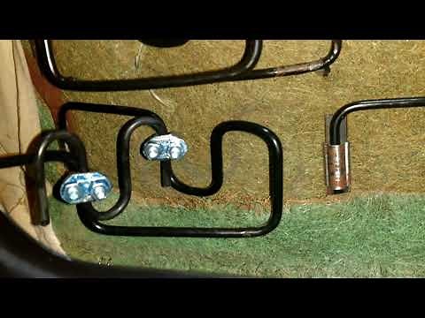 1980 Mercedes 300SD seat spring repair