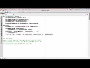 8.3. (Part 2) Date Printer - Python