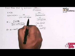 #211 Problem -1 on polar plots in control systems || EC Academy