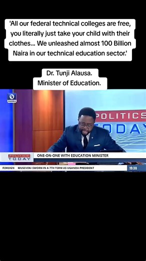 Nigeria's Free Technical Education & Infrastructure Push