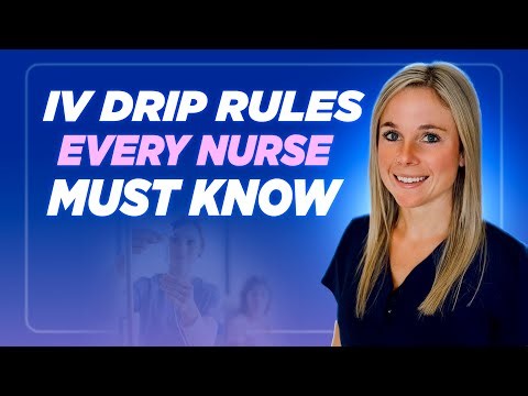 3 Component Rule for IV Drips – What Every Nurse Must Know
