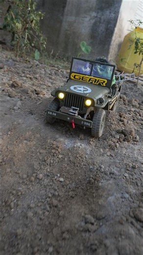 JJRC C8815 USA ARMY 4x4 Willy jeep Off-road RC Crawler 1/10. ‪@RC_7010‬ #4x4 #fyp #gaming