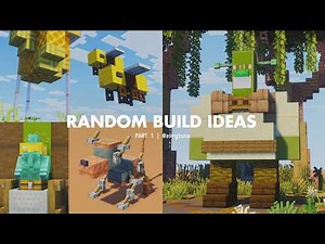 Minecraft | Random Build Ideas