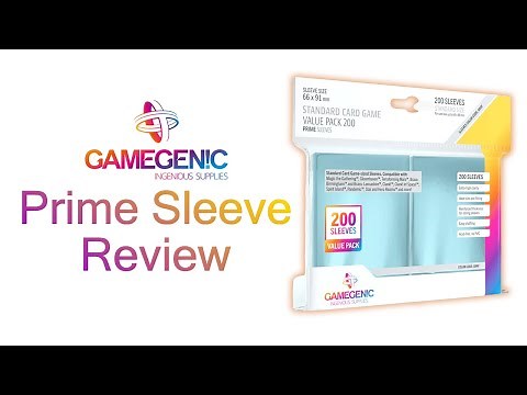 The Best Sleeves Series | Gamegenic: Prime Sleeves Review