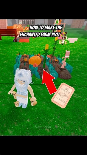 🥕How To Make The Enchanted Farm Plot 💐 💐🌹 99 Nights In The Forest 💐✨ #roblox #99nights
