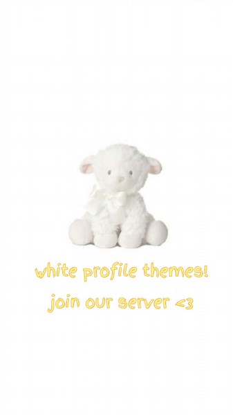 White Profile Theme Ideas for Discord | Aesthetic Profile Pics