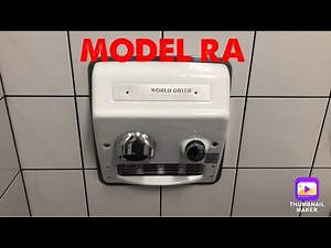 World Dryer Model RA @ McDonald’s - Rosemont, IL