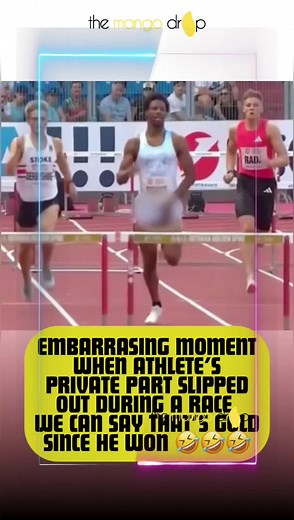 American athlete, Chris Robinson, had his privates exposed in the worst way possible, despite his ordeal he won the 400m hurdles race. #gossip #entertainmentnews #trendingnews #fyp #explore #viraltiktokvideo #viralinstagramreels