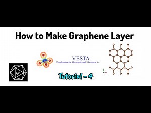 VESTA Tutorial - 4 How to make a graphene layer
