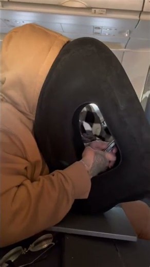 The Ultimate Long Flight Hack: Ergonomic Inflatable Travel Pillow